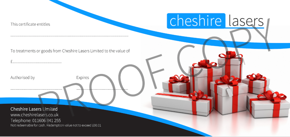 £25 Voucher For Treatments At Cheshire Lasers